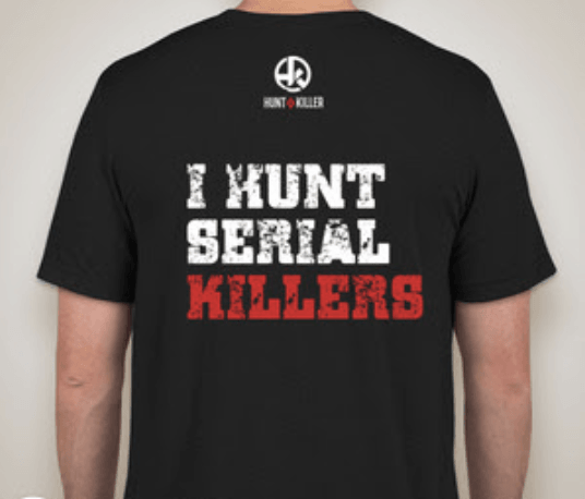 "I Hunt Serial Killers" Men's Black T-Shirt - Hunt A Killer