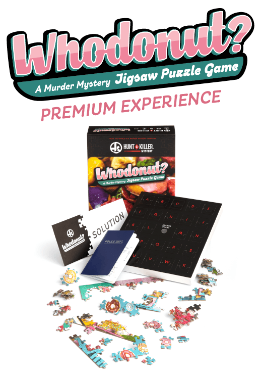 Whodonut? Murder Mystery Jigsaw Puzzle - Hunt A Killer