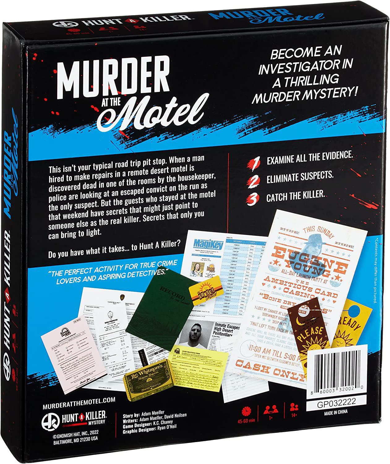 Murder At The Motel - Hunt A Killer