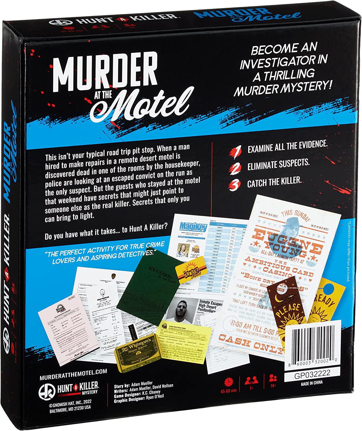 Hunt A Killer: Death At The Dive Bar Murder Mystery Game : Target